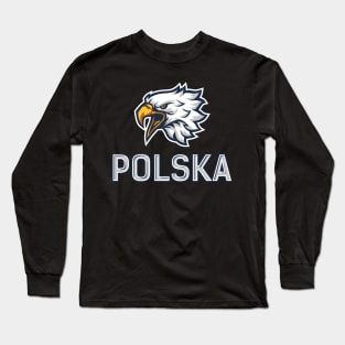 Polska poland design t-shirt Long Sleeve T-Shirt